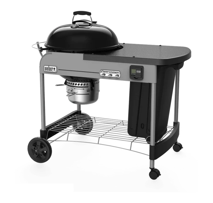 57cm Performer Premium Kettle Black with GBS SS Grill - Image 2
