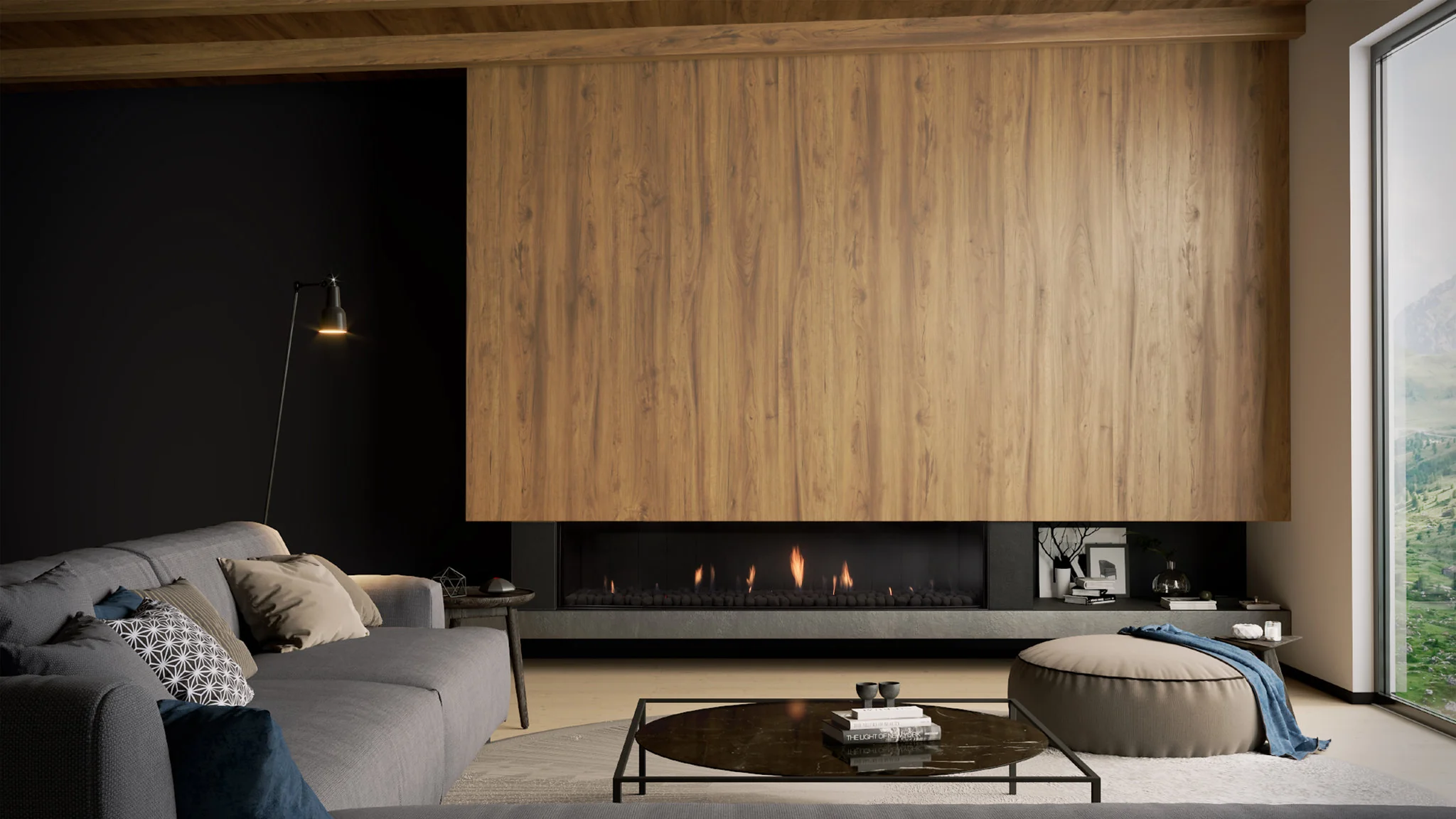 Escea DS1900 NG Single Sided Fireplace - Image 3