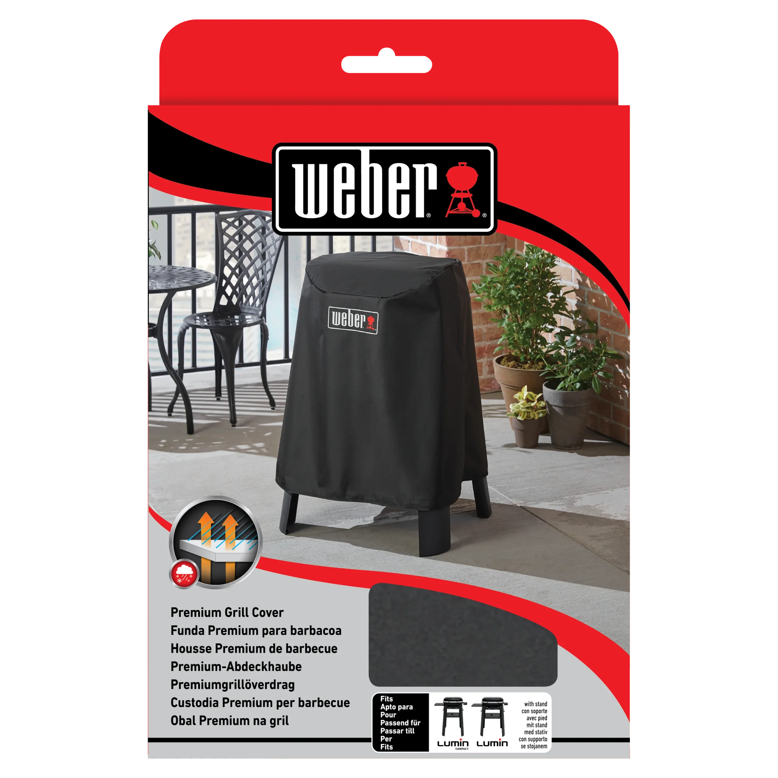 Lumin Premium Barbecue and Stand Cover - Image 4