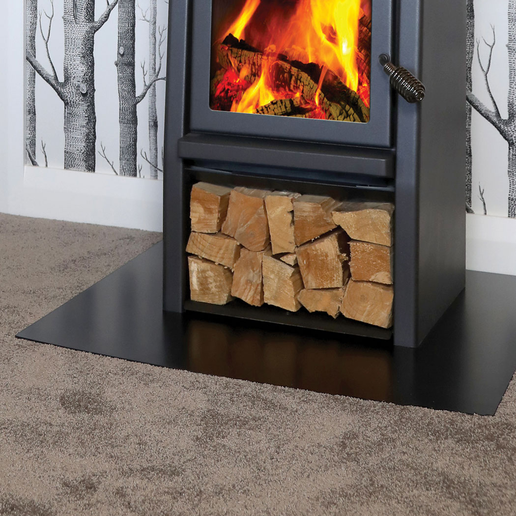 Metro Slimline small wall ash floor protector