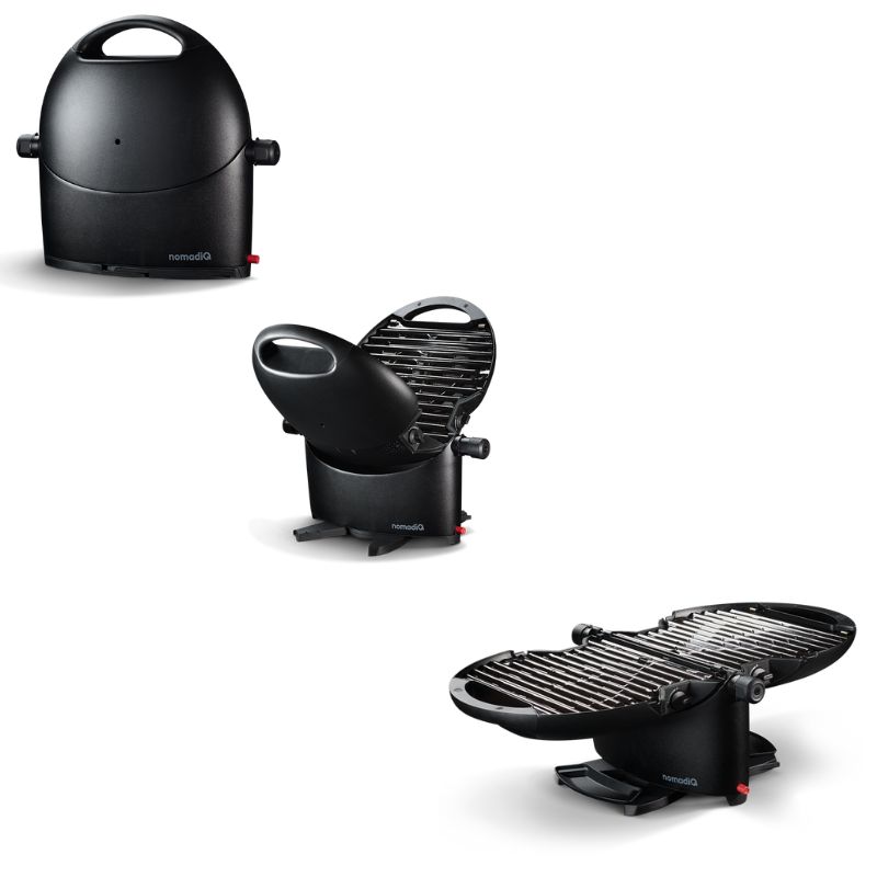NomadiQ Portable Gas BBQ - Petrol - Image 3