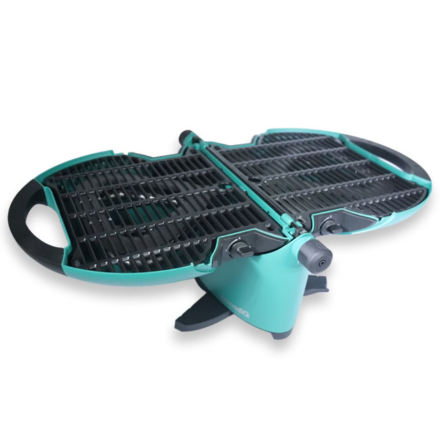 NomadiQ Portable Gas BBQ - Petrol - Image 2